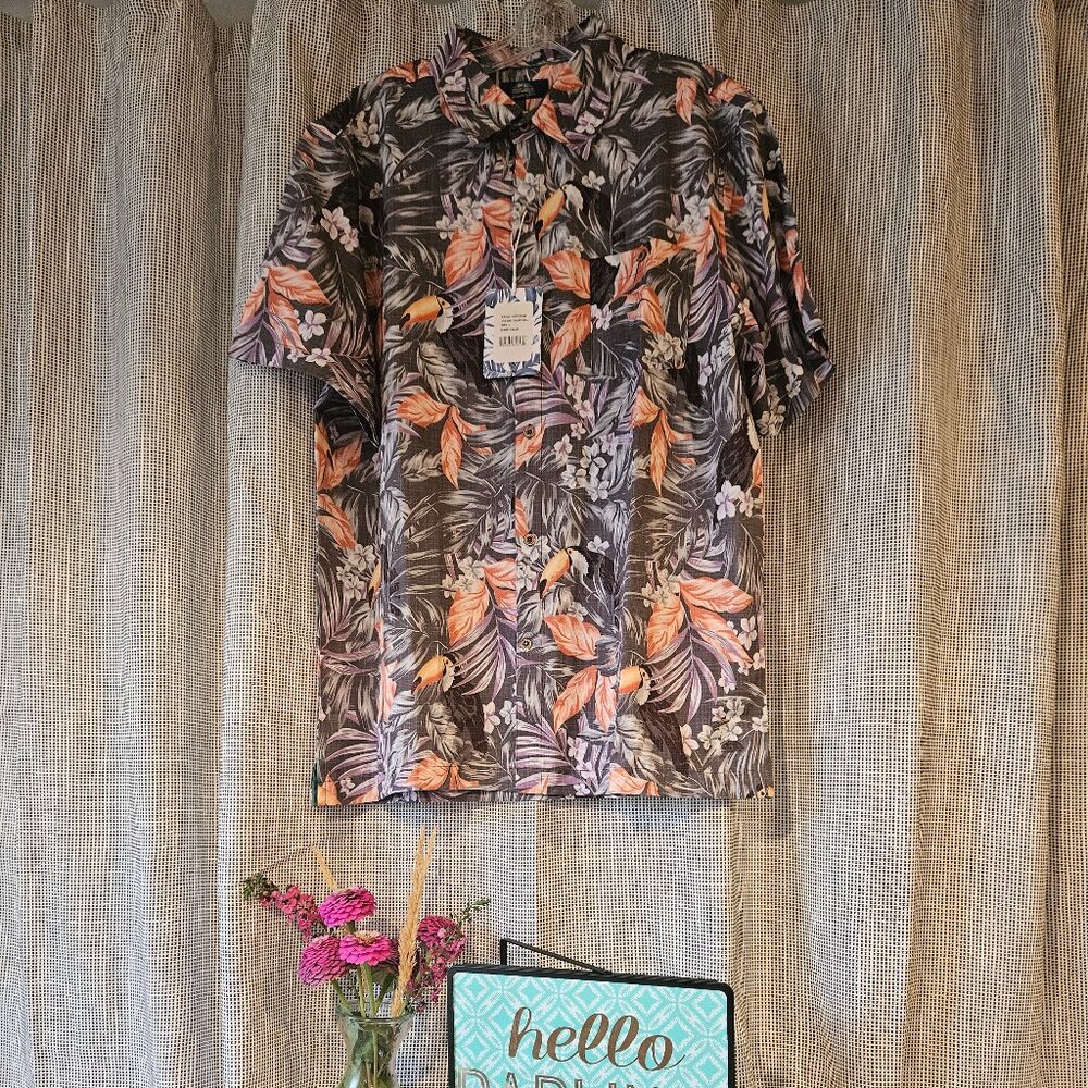 Havana Jim Hawaiian Shirt MSRP $50